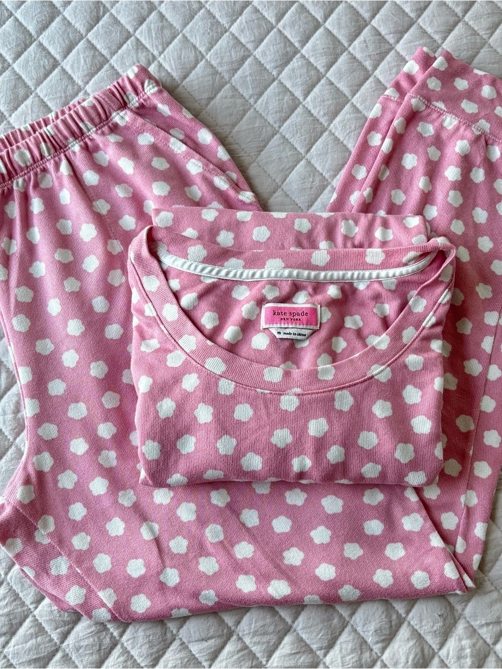 kate spade Pink pajama set